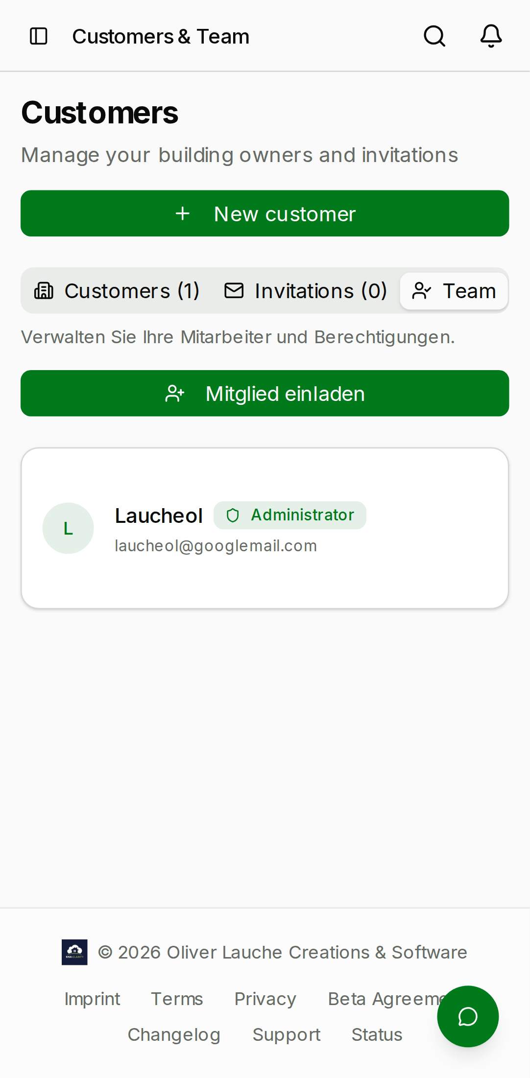 Team page showing two sections: 'Members' (a table of avatars, names, emails, member roles, join date) and 'Pending invitations' with rows showing the invited email, the role, and a resend/revoke menu. — mobile view